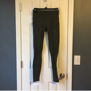 Lululemon first mile tech tight military green 6